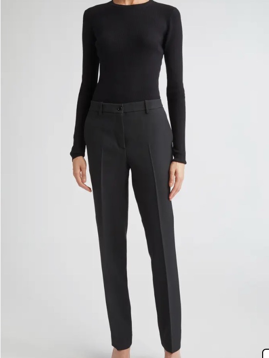 Michael Kors Black Slim Dress Pants